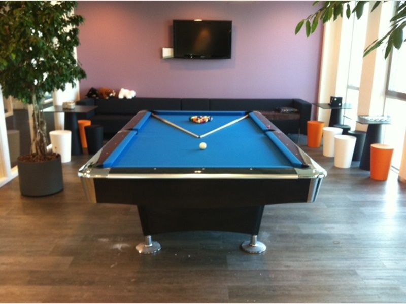 Buffalo Pro II American Pool Table Gloss Black