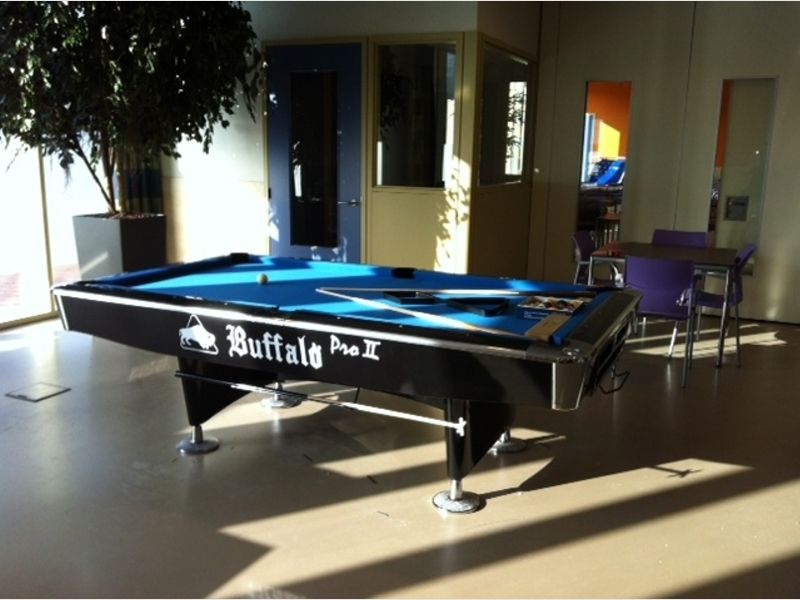 Buffalo Pro II American Pool Table Gloss Black