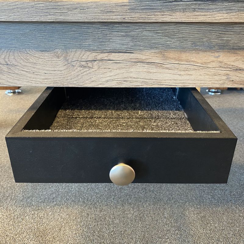 FMF Elixir Pool Dining Table Distressed Oak