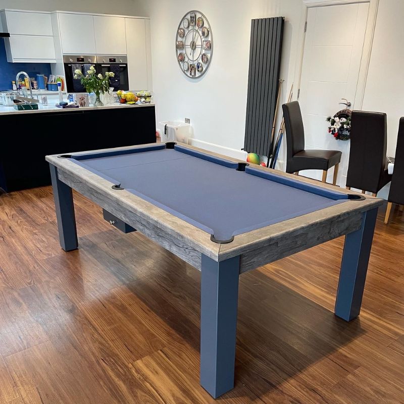 FMF Elixir Pool Dining Table Distressed Oak