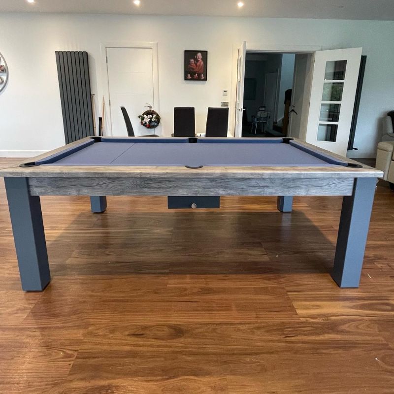 FMF Elixir Pool Dining Table Distressed Oak