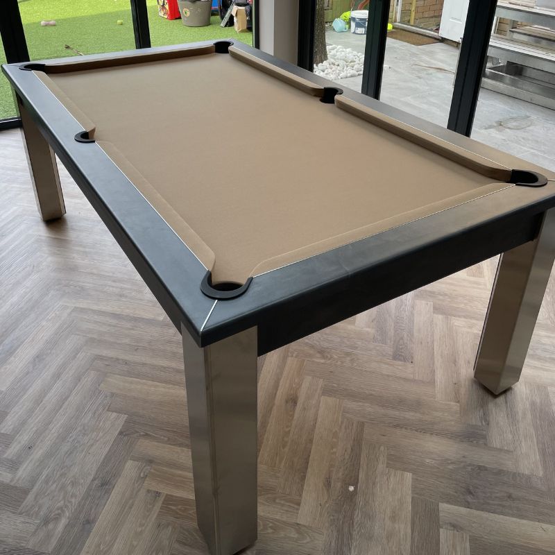 FMF Elixir Pool Dining Table Anthracite - Excel Leisure Games