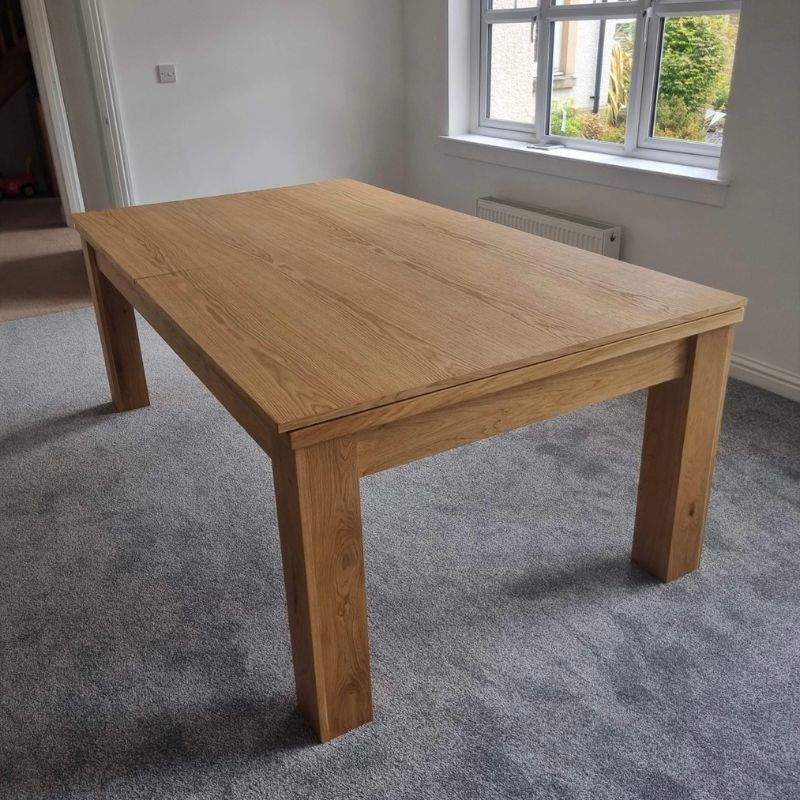 FMF Elixir Pool Dining Table Natural Oak - Excel Leisure Games