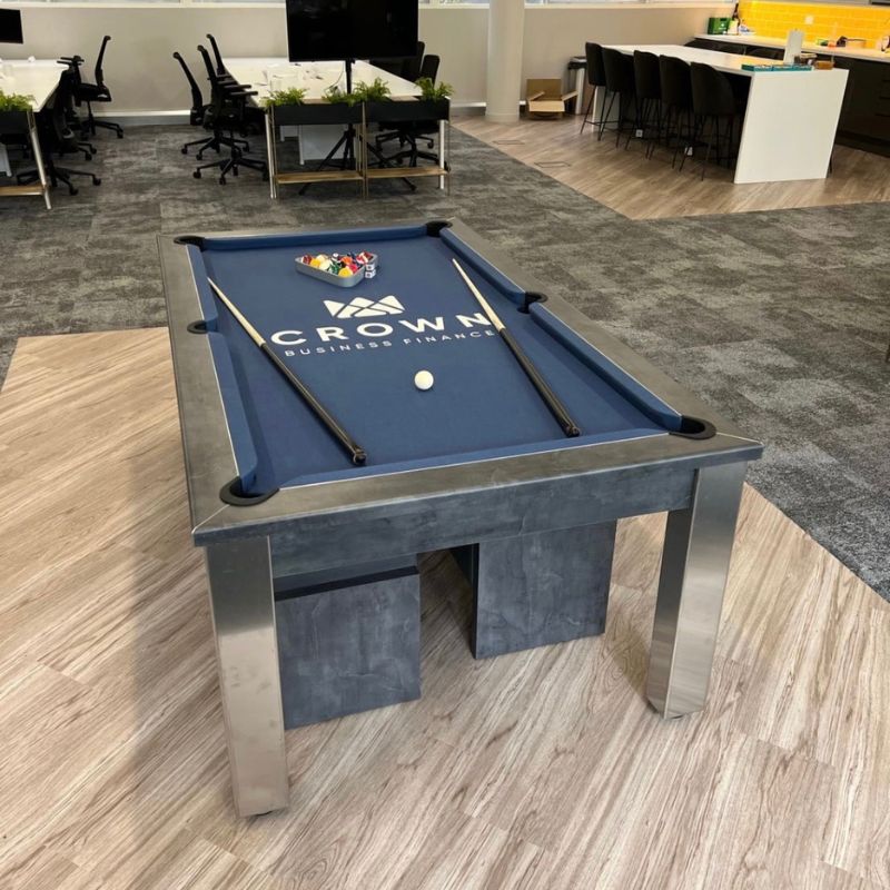 FMF Elixir Pool Dining Table Anthracite - Excel Leisure Games