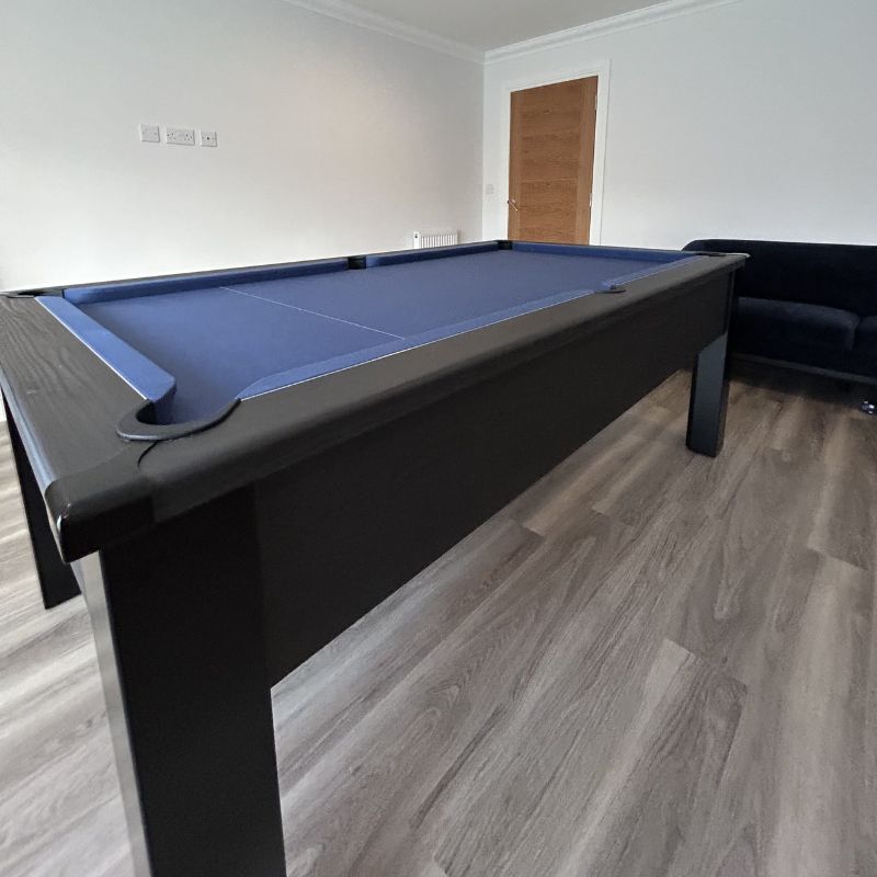 FMF Spirit Tournament Pool Table Black Stealth