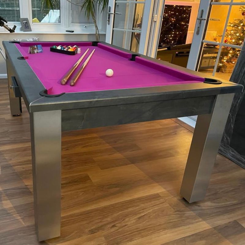 FMF Elixir Pool Dining Table Anthracite - Excel Leisure Games