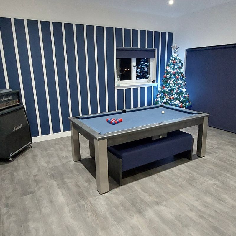 FMF Elixir Pool Dining Table Anthracite - Excel Leisure Games