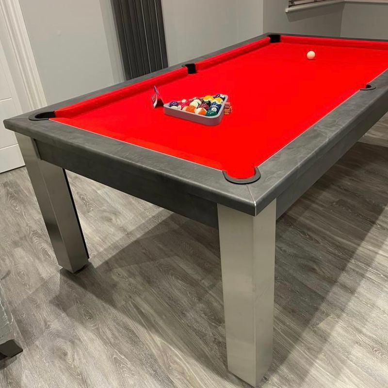 FMF Elixir Pool Dining Table Anthracite - Excel Leisure Games