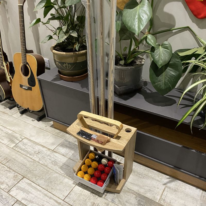 FMF Elixir Pool Dining Table Natural Oak - Excel Leisure Games