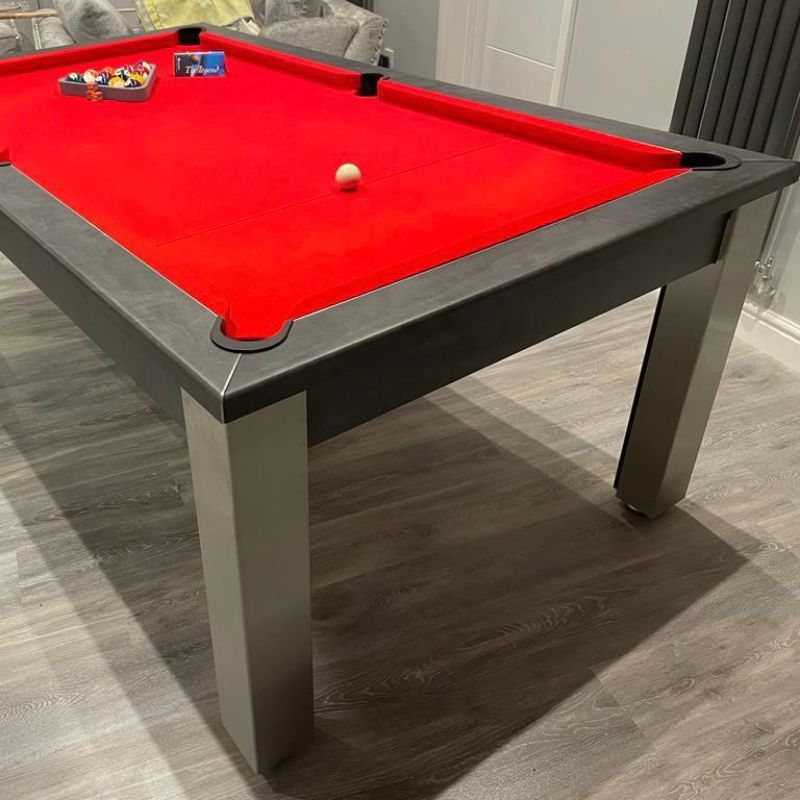 FMF Elixir Pool Dining Table Anthracite - Excel Leisure Games