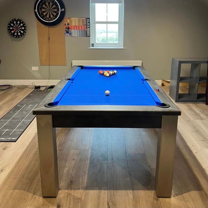 FMF Elixir Pool Dining Table Anthracite - Excel Leisure Games