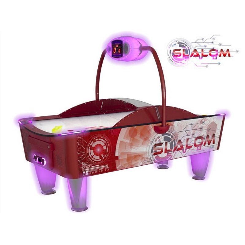 SAM Slalom Evo II Curved Bed Air Hockey Table 8ft - Excel Leisure Games