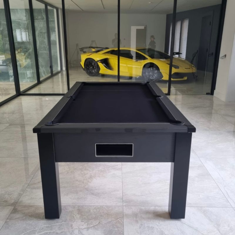 FMF Spirit Tournament Pool Table Black Stealth