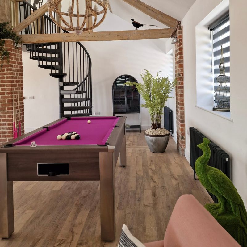 FMF Spirit Tournament Pool Table Pacific Walnut