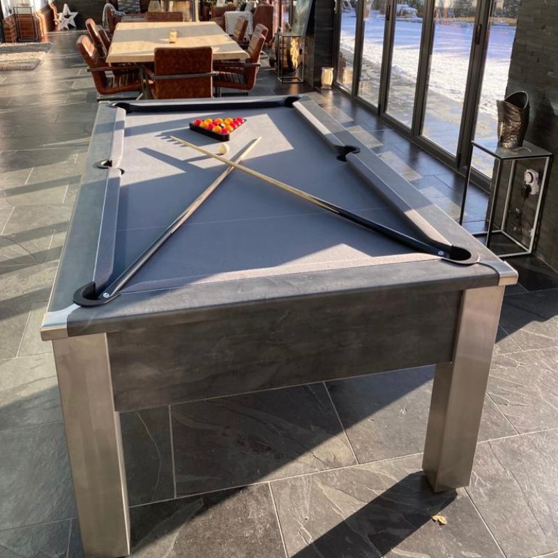 FMF Spirit Tournament Pool Table Anthracite Slate
