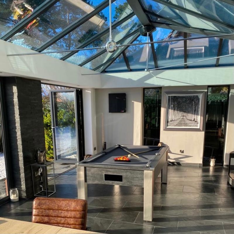 FMF Spirit Tournament Pool Table Anthracite Slate