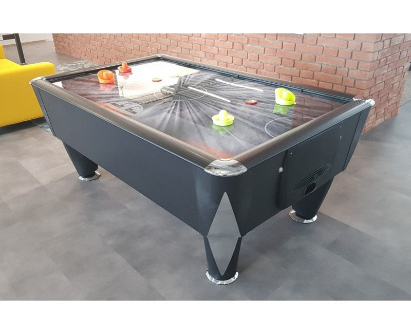 SAM Black Ice Air Hockey Table 7ft - Excel Leisure Games