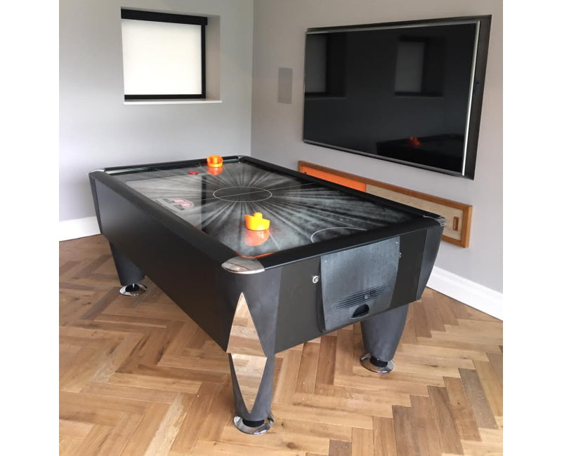 SAM Black Ice Air Hockey Table 7ft - Excel Leisure Games