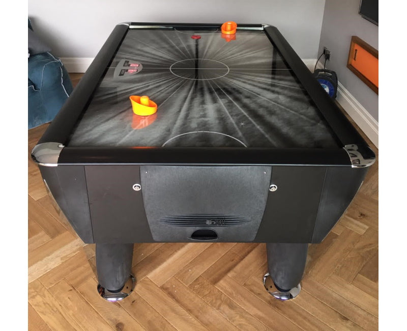 SAM Black Ice Air Hockey Table 7ft - Excel Leisure Games