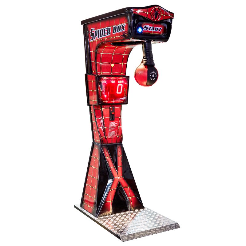 Kalkomat Boxer Spider Boxing Arcade Machine - Excel Leisure Games