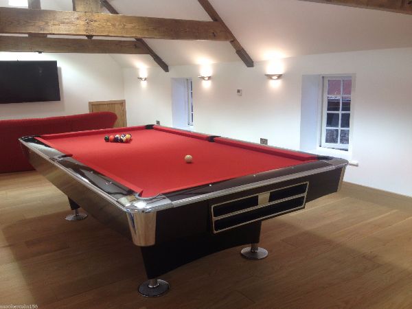 Buffalo Pro II American Pool Table Gloss Black
