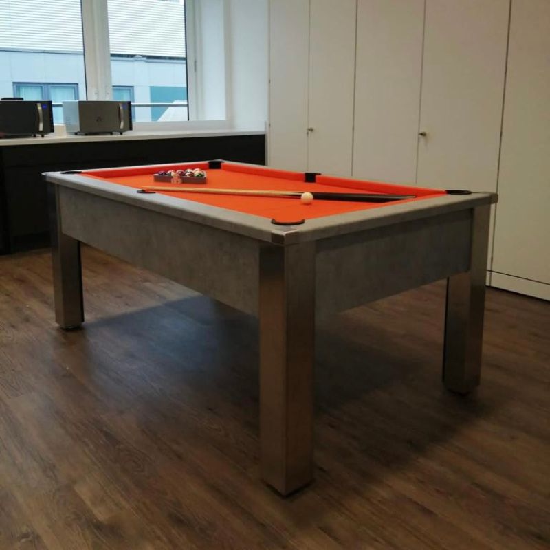 FMF Spirit Tournament Pool Table Chicago Concrete - Excel Leisure Games