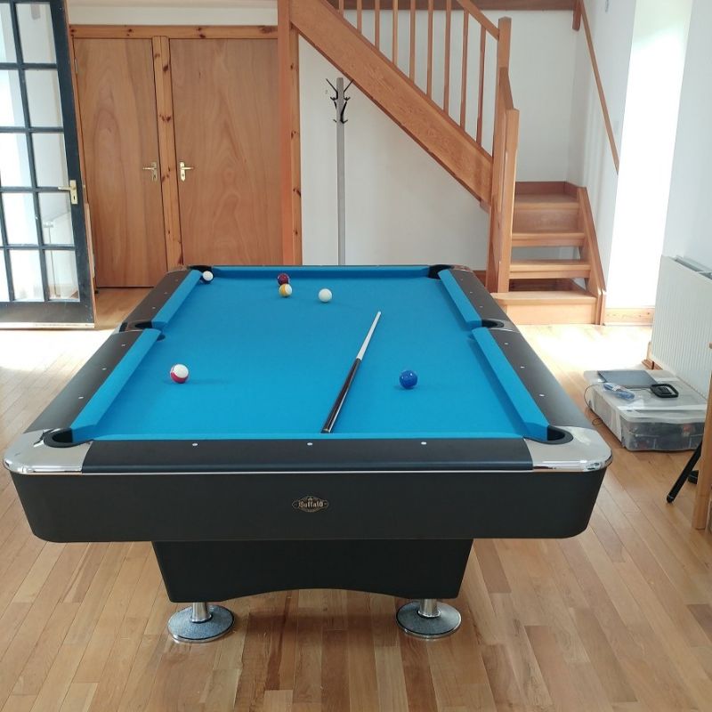 Buffalo Dominator American Pool Table In Black