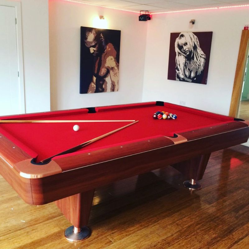 Buffalo Dominator American Pool Table In Walnut 8ft