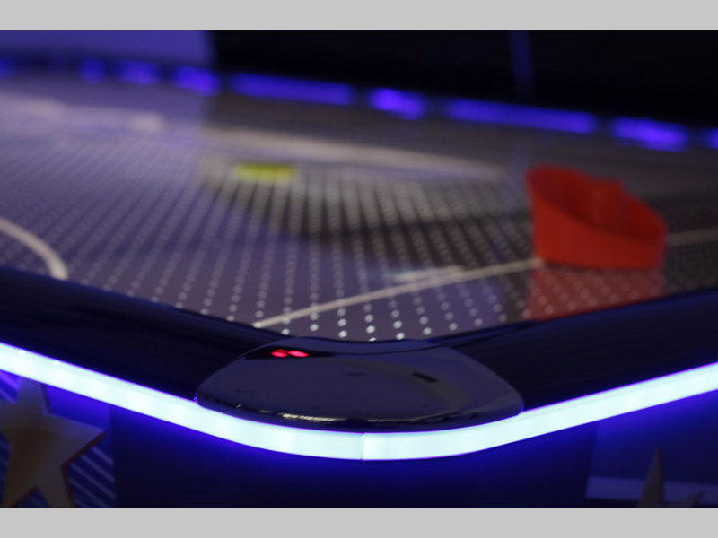 SAM Double Evo Four Player Air Hockey Table 8.5ft - Excel Leisure Games