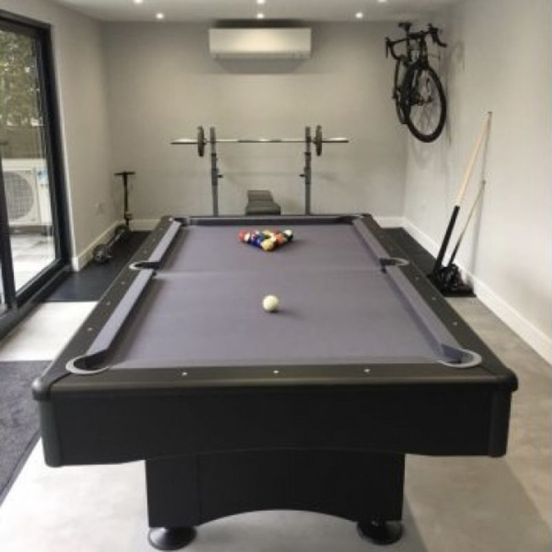 Buffalo Eliminator II Stealth American Pool Table 8ft