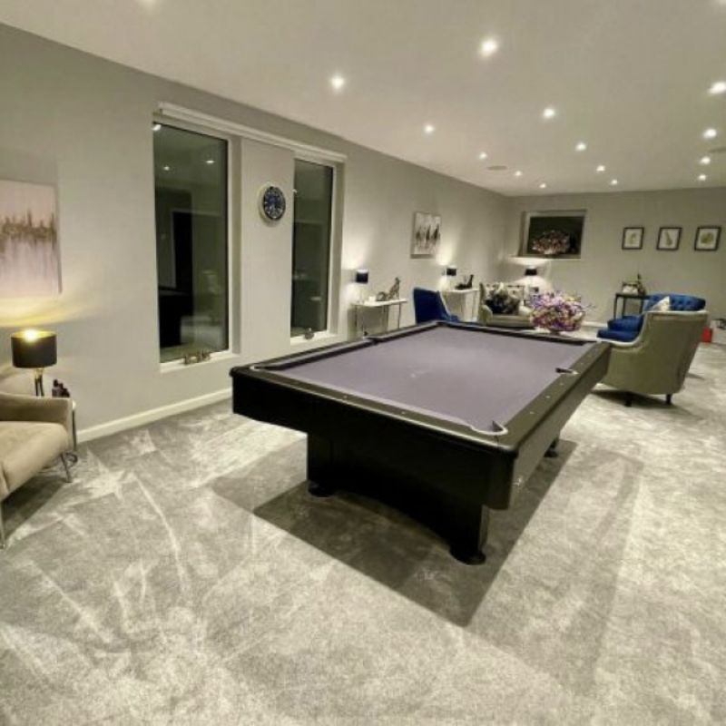 Buffalo Eliminator II Stealth American Pool Table 8ft