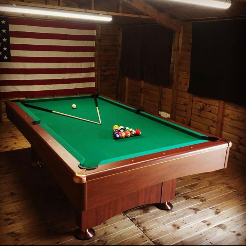 Buffalo Eliminator II American Pool Table Walnut