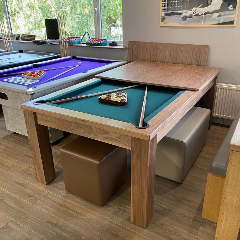 FMF Elixir Pool Dining Table Walnut
