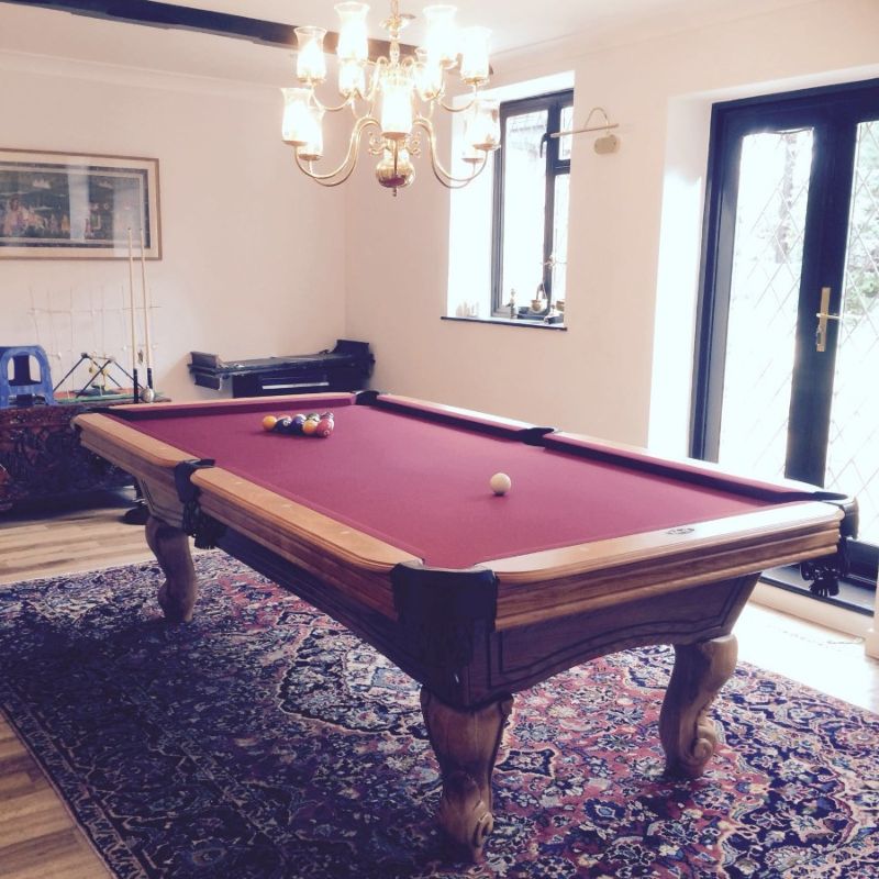 Buffalo Napoleon American Pool Table Oakwood 8ft