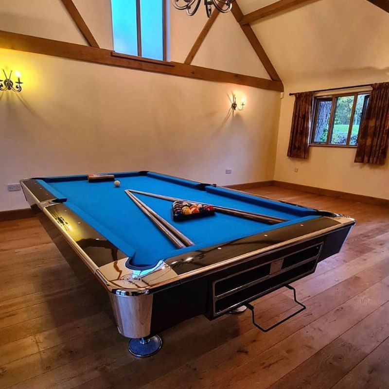 Buffalo Pro II American Pool Table Gloss Black