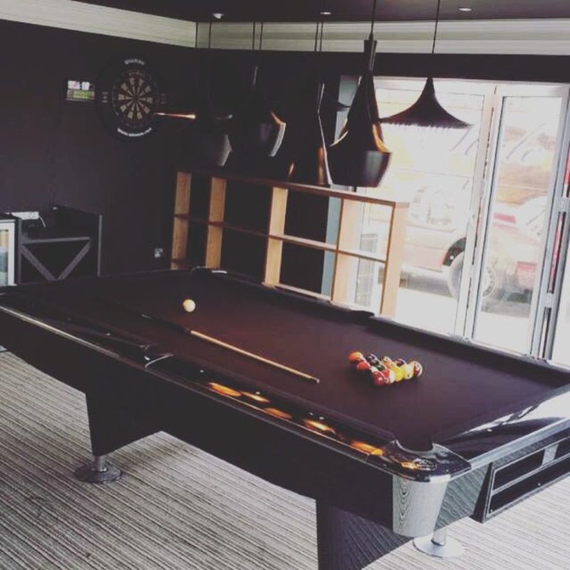 Buffalo Pro II American Pool Table Gloss Black