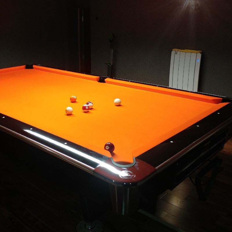 Buffalo Pro II American Pool Table Gloss Black