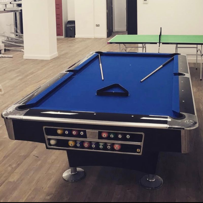 Buffalo Pro II American Pool Table Gloss Black
