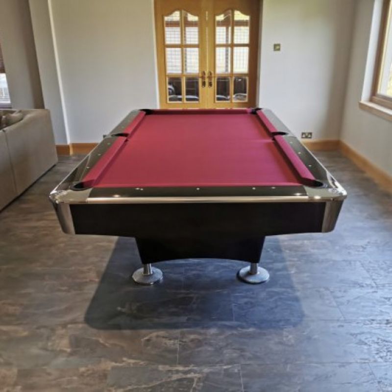 Buffalo Pro II American Pool Table Gloss Black