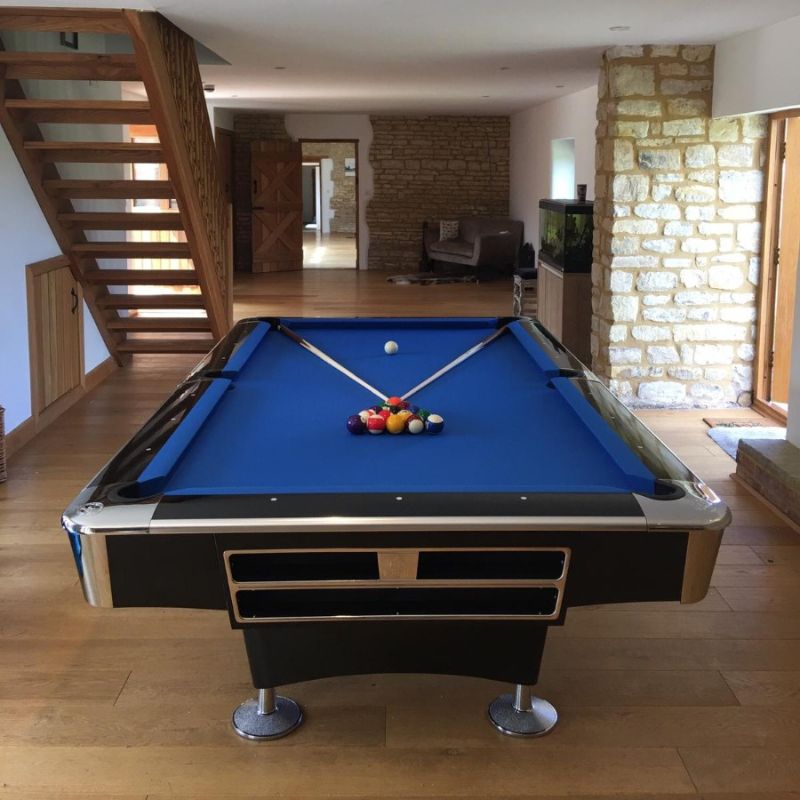 Buffalo Pro II American Pool Table Gloss Black