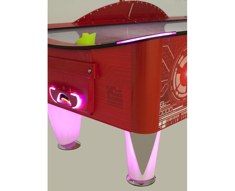 SAM Slalom Evo II Curved Bed Air Hockey Table 8ft - Excel Leisure Games