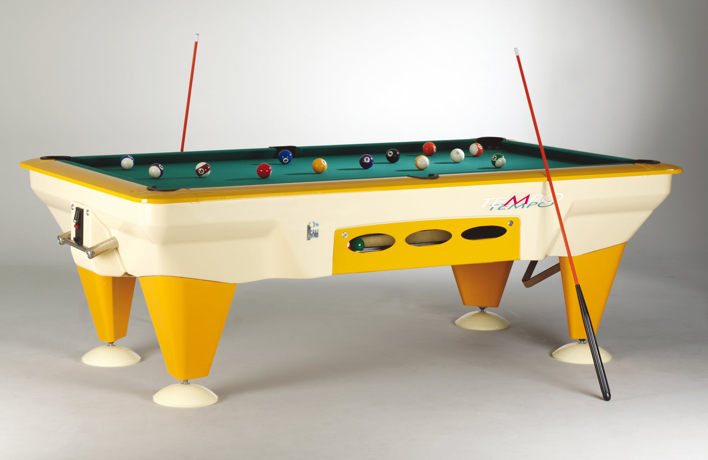 SAM Tempo Garden Outdoor Pool Table 7ft Coin Operated - Excel Leisure Games