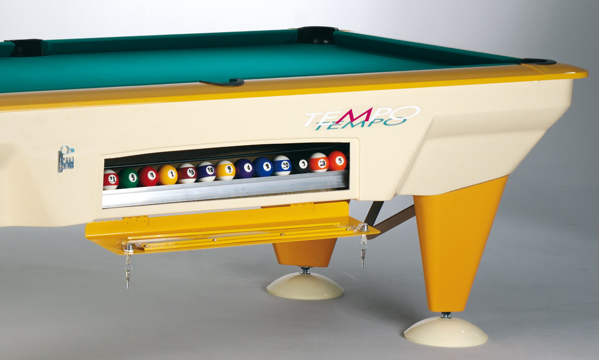 SAM Tempo Garden Outdoor Pool Table 7ft Coin Operated - Excel Leisure Games
