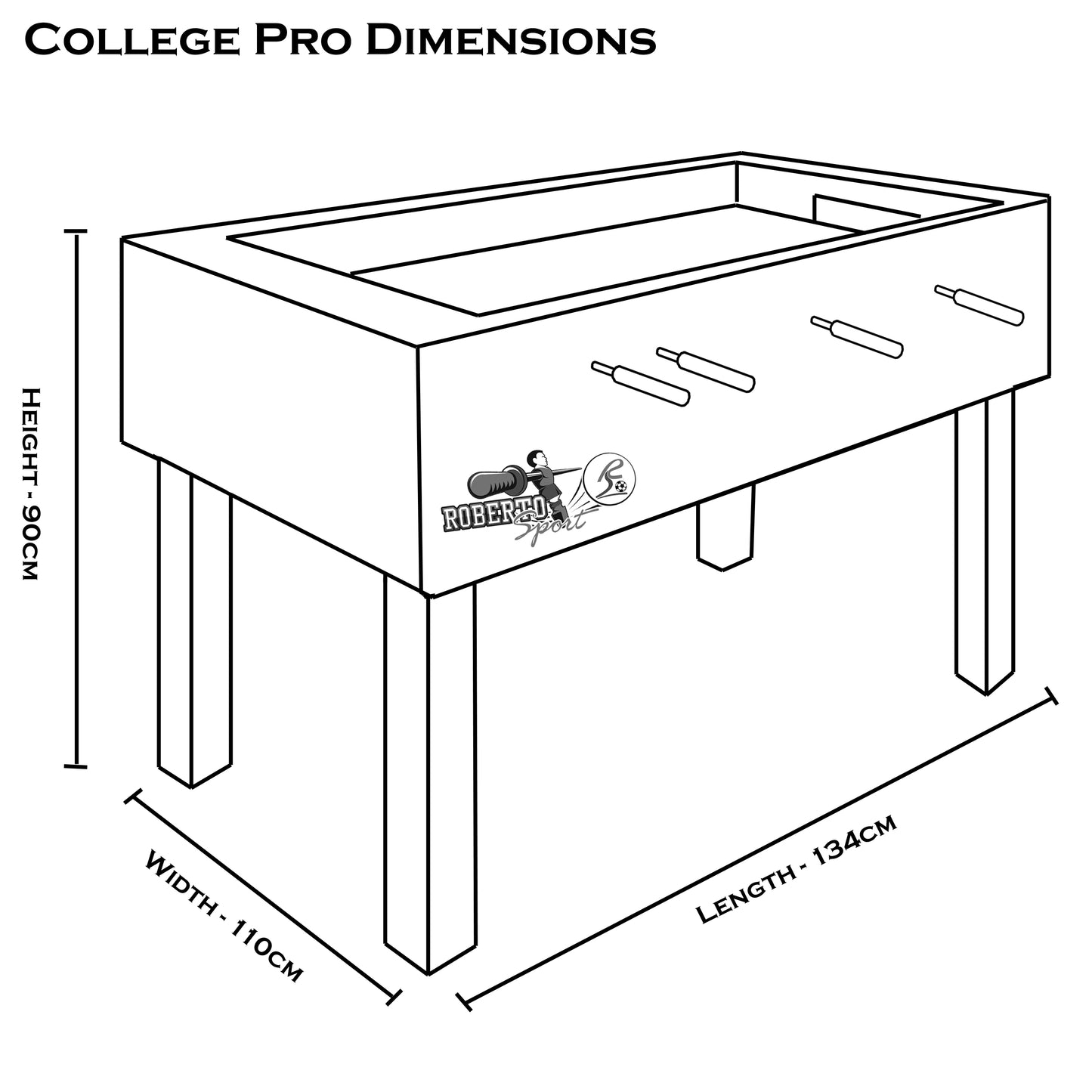 Roberto Sport College Pro Football Table