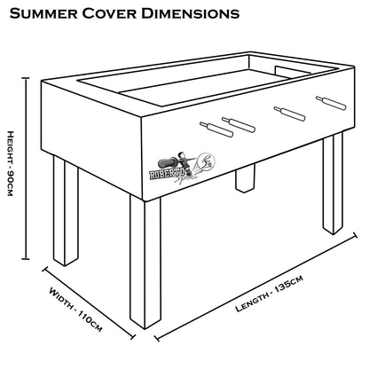 Roberto Sport Summer Cover Football Table (Coin Operated)