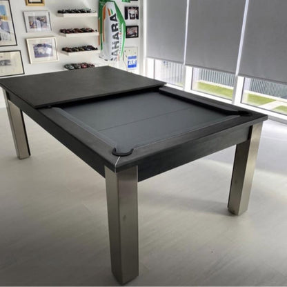 FMF Elixir Slate Pool Dining Table Anthracite - Excel Leisure Games