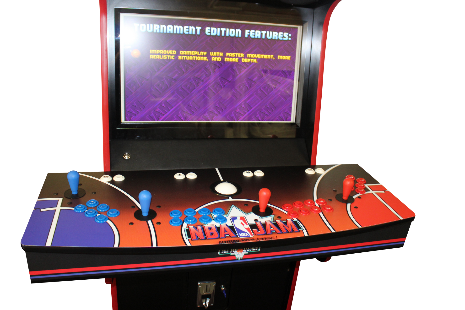 Full 4-Player Arcade Panel - Excel Leisure Games