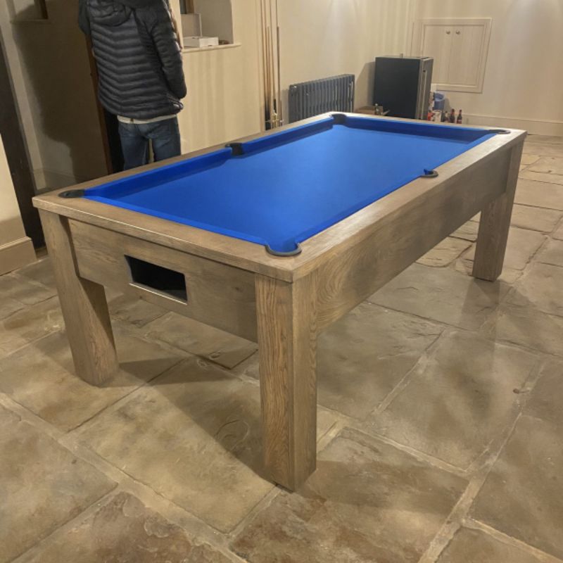 FMF Spirit Tournament Pool Table Solid Oak Timber - Excel Leisure Games