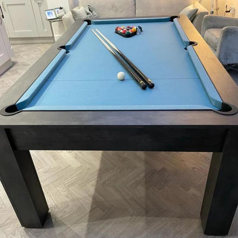 Superpool Rosetta Pool Dining Table Monaco Grey - Excel Leisure Games