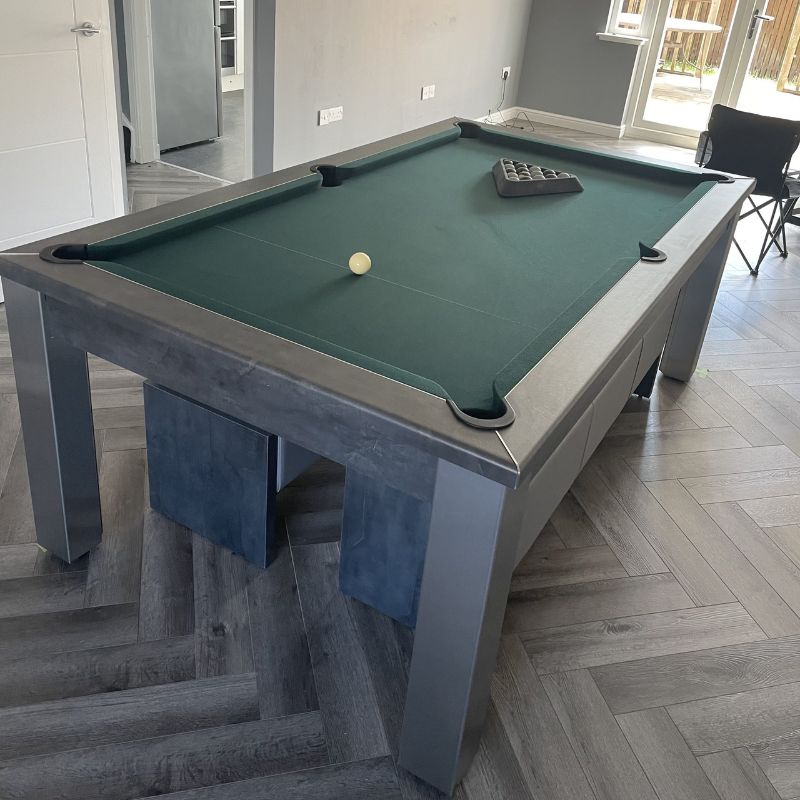 FMF Elixir Slate Pool Dining Table Anthracite